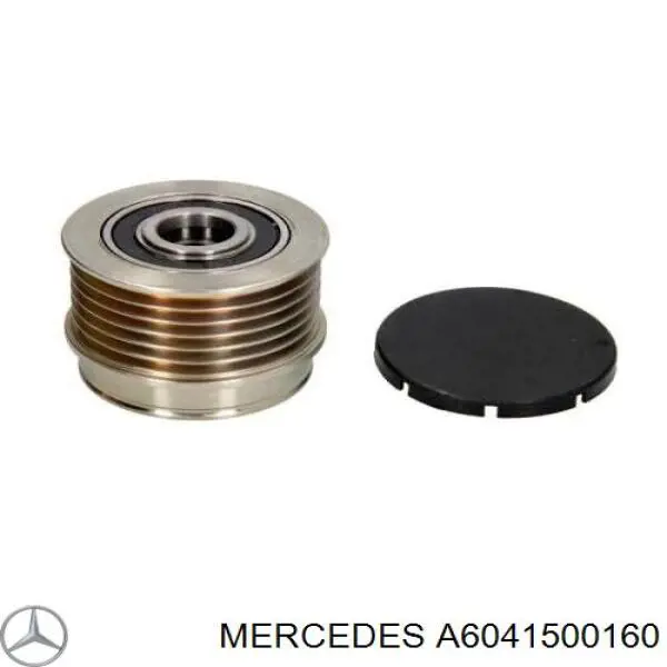 A6041500160 Mercedes polea alternador