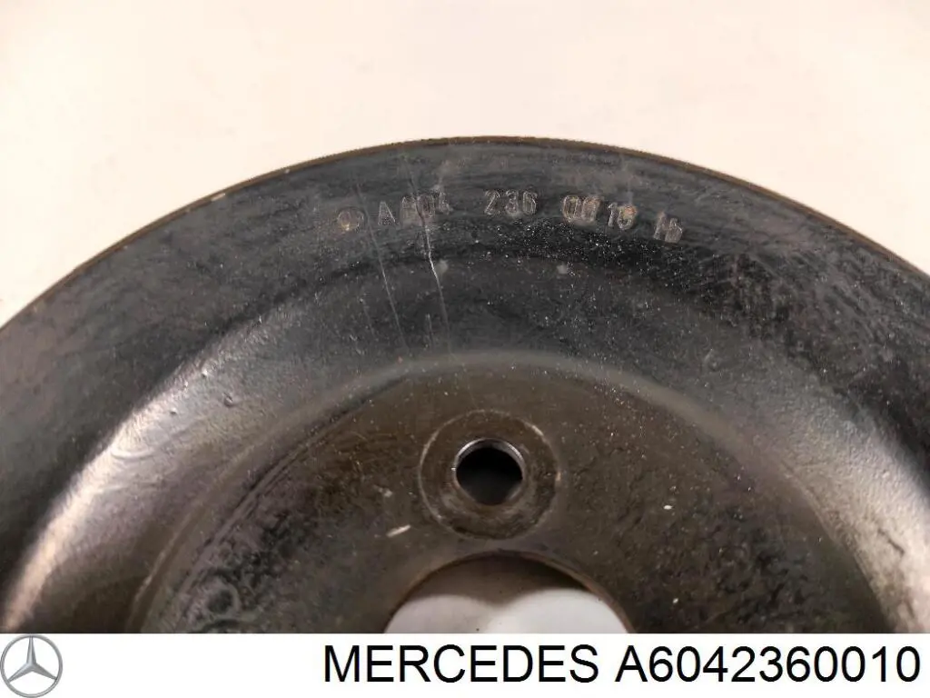 Polea de la bomba de dirección asistida Mercedes A6042360010 precio, desde 37,53 EUR