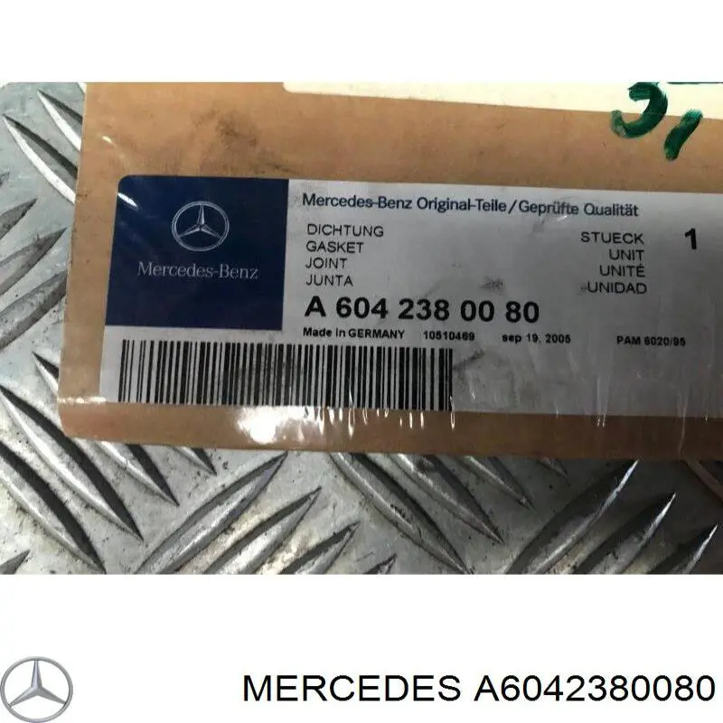 A6042380080 Mercedes junta, bomba de vacío