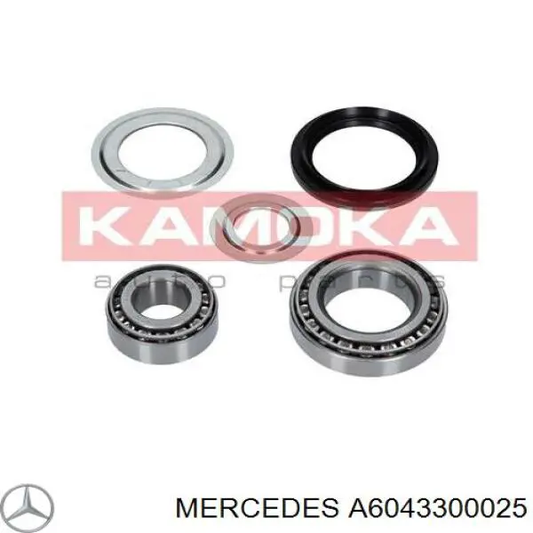 Cojinete de rueda delantero Mercedes A6043300025 precio, desde 25,89 EUR