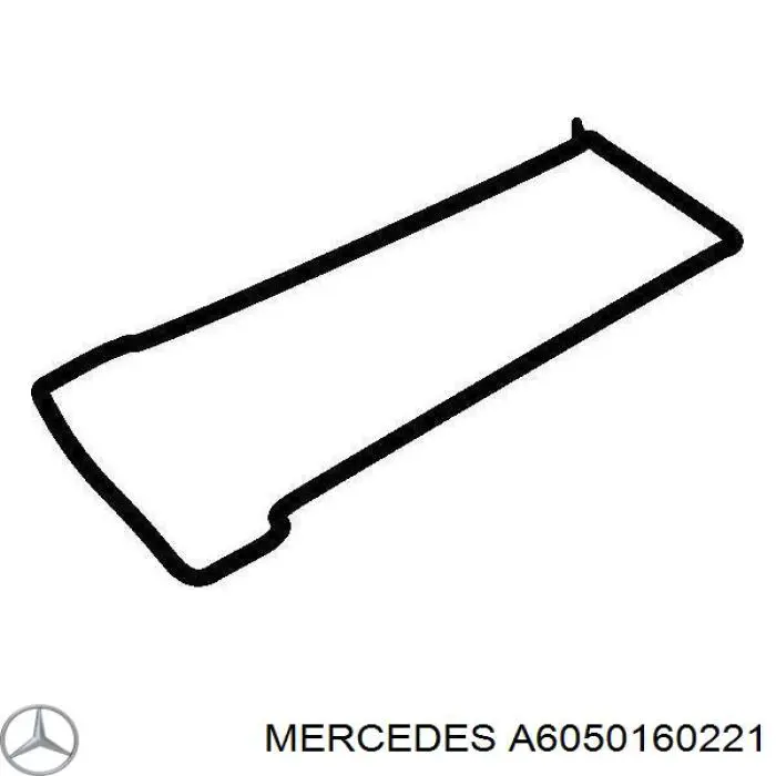 605 016 02 21 Mercedes junta de la tapa de válvulas del motor