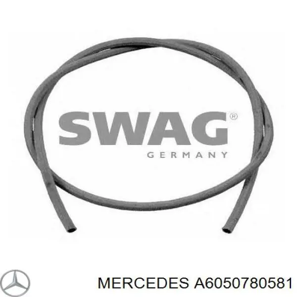 Tubería de retorno de combustible de los inyectores Mercedes A6050780581 precio, desde 4,06 EUR