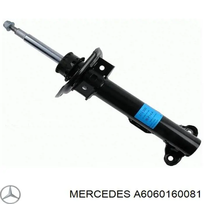 6060160081 Mercedes tubo de ventilacion del carter (separador de aceite)