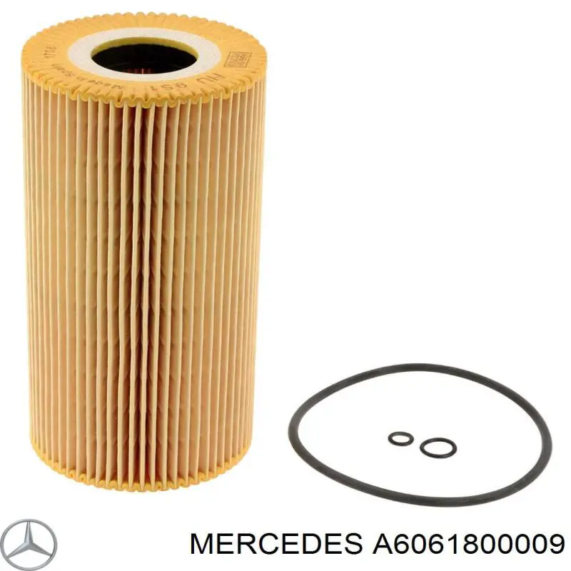Filtro de aceite motor Mercedes A6061800009