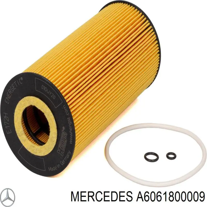 Filtro de aceite A6061800009 Mercedes