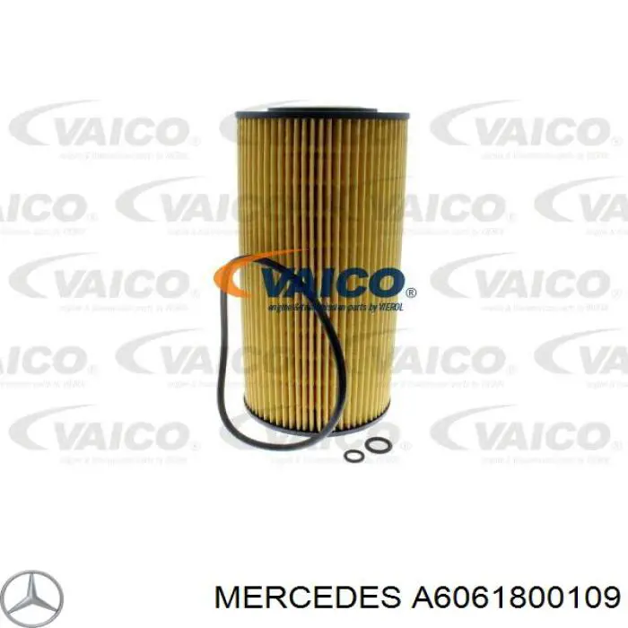 A6061800109 Mercedes filtro de aceite