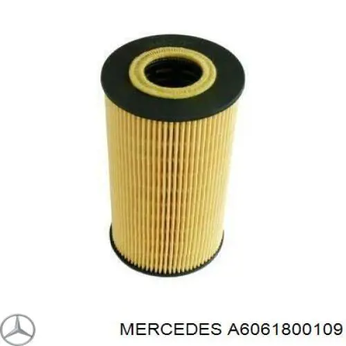 Filtro de aceite Mercedes A6061800109 precio, desde 6,58 EUR