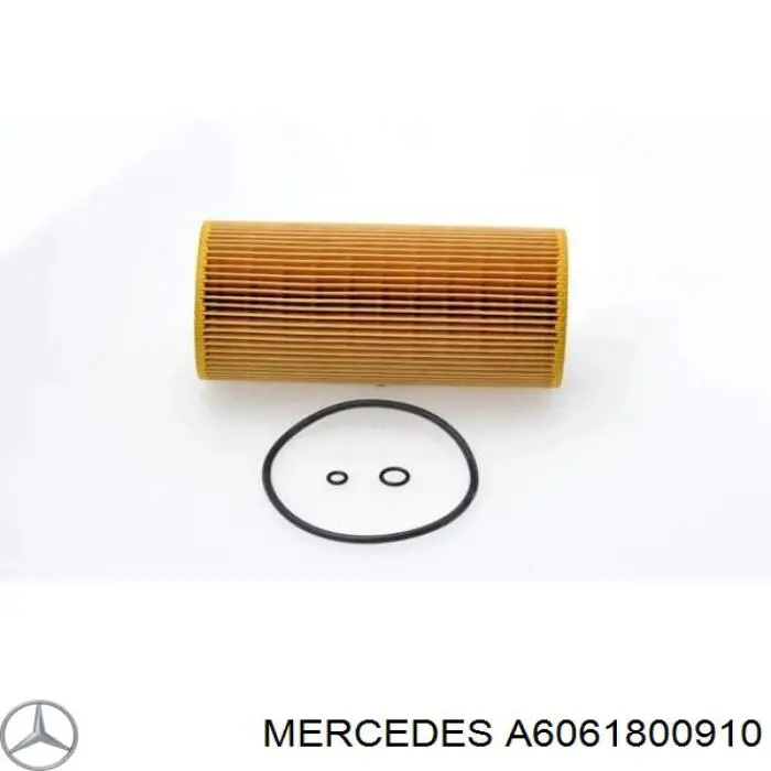 A6061800910 Mercedes caja, filtro de aceite