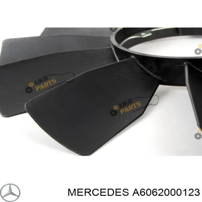 Rodete ventilador, refrigeración de motor para Mercedes E (S210)