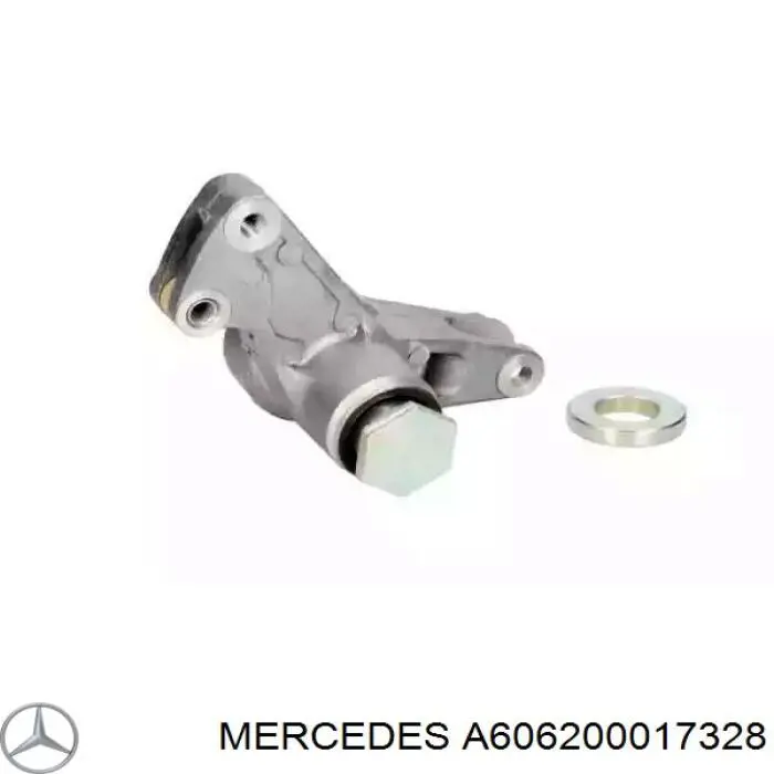 A606200017328 Mercedes soporte, brazo tensor, correa poli v