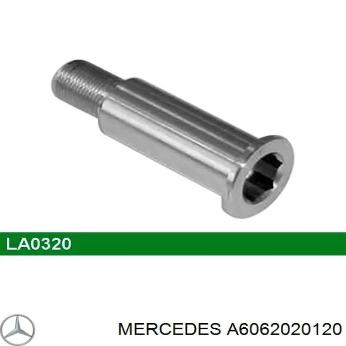 A6062020120 Mercedes soporte, brazo tensor, correa poli v