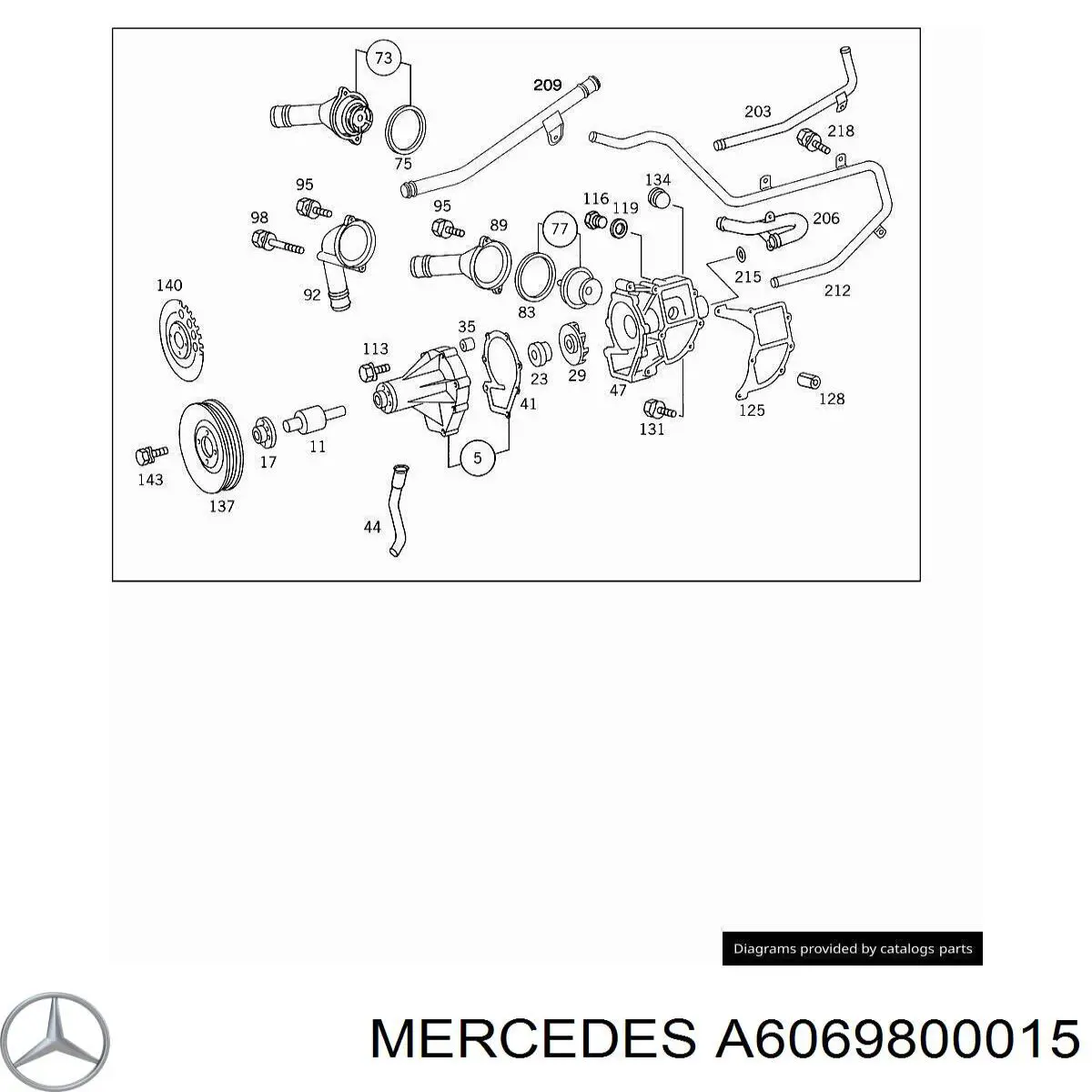 A6069800015 Mercedes