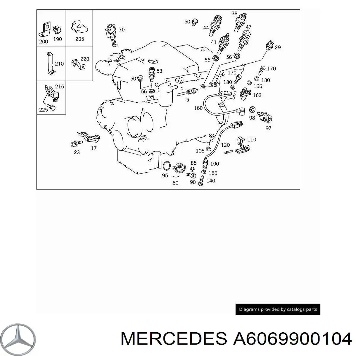 A6069900104 Mercedes