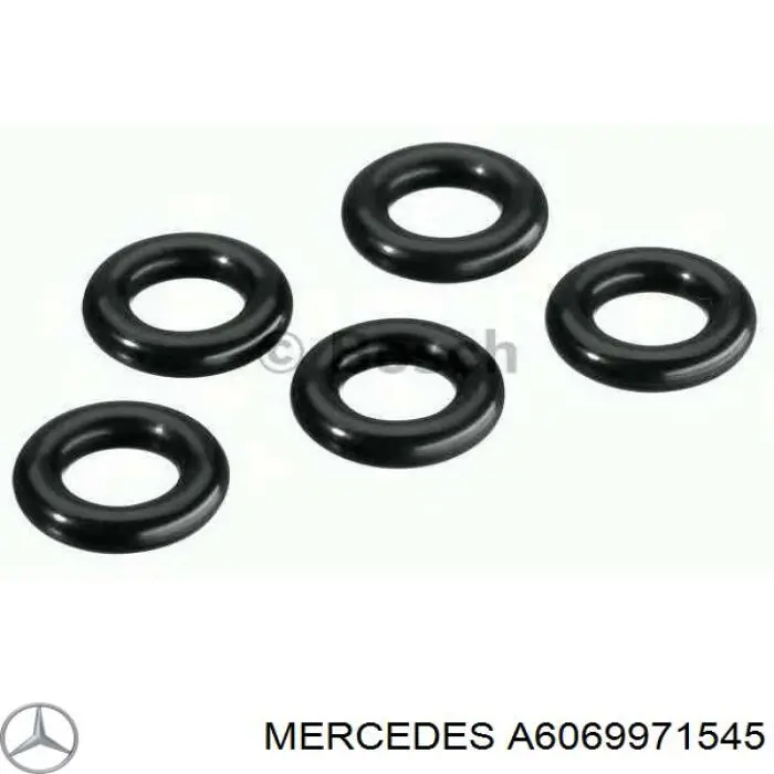 Anillo de sellado de inyector de lubricación de cadena de distribución Mercedes A6069971545 precio, desde 5,09 EUR