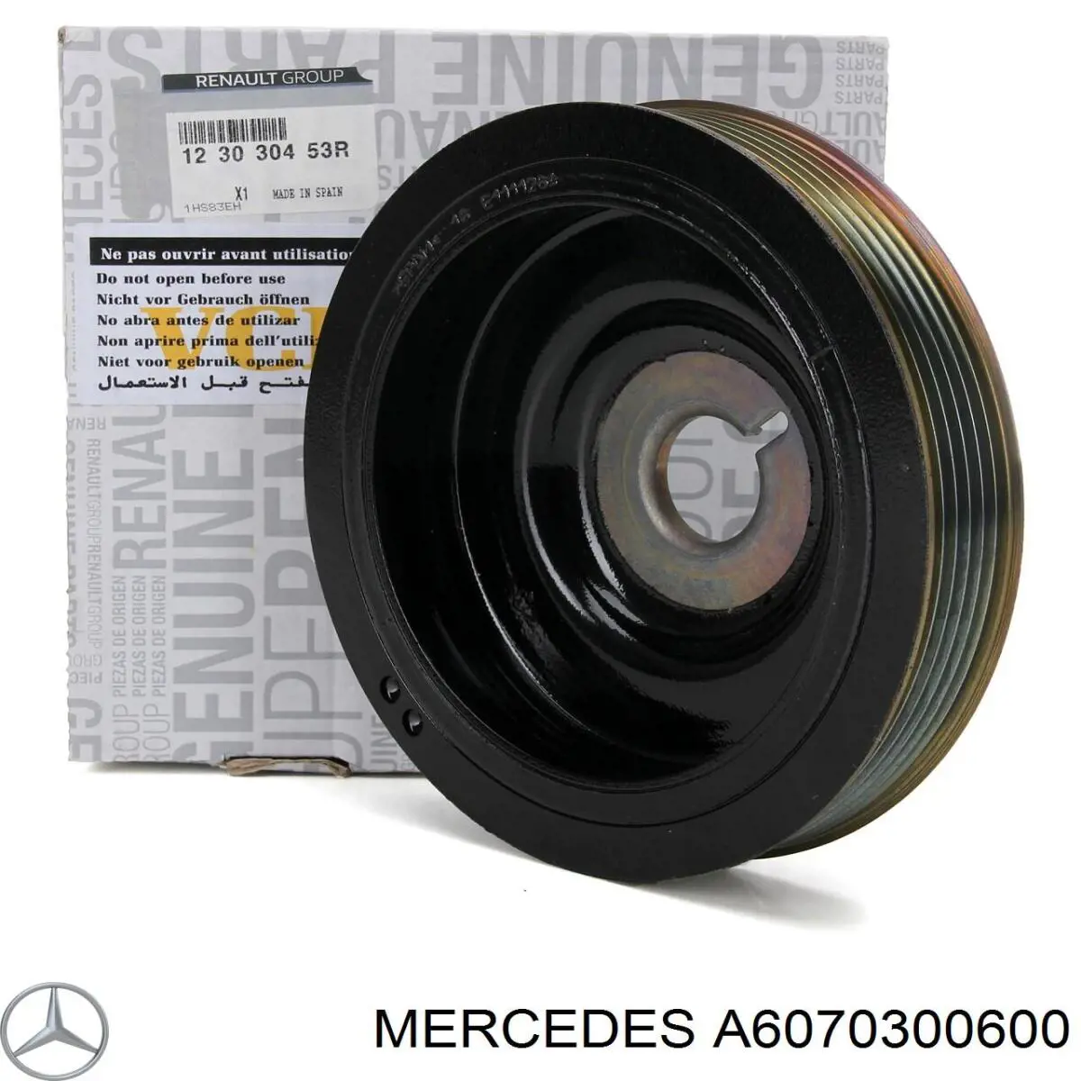 Comprar A6070300600 Mercedes La polea del cigüeñal
