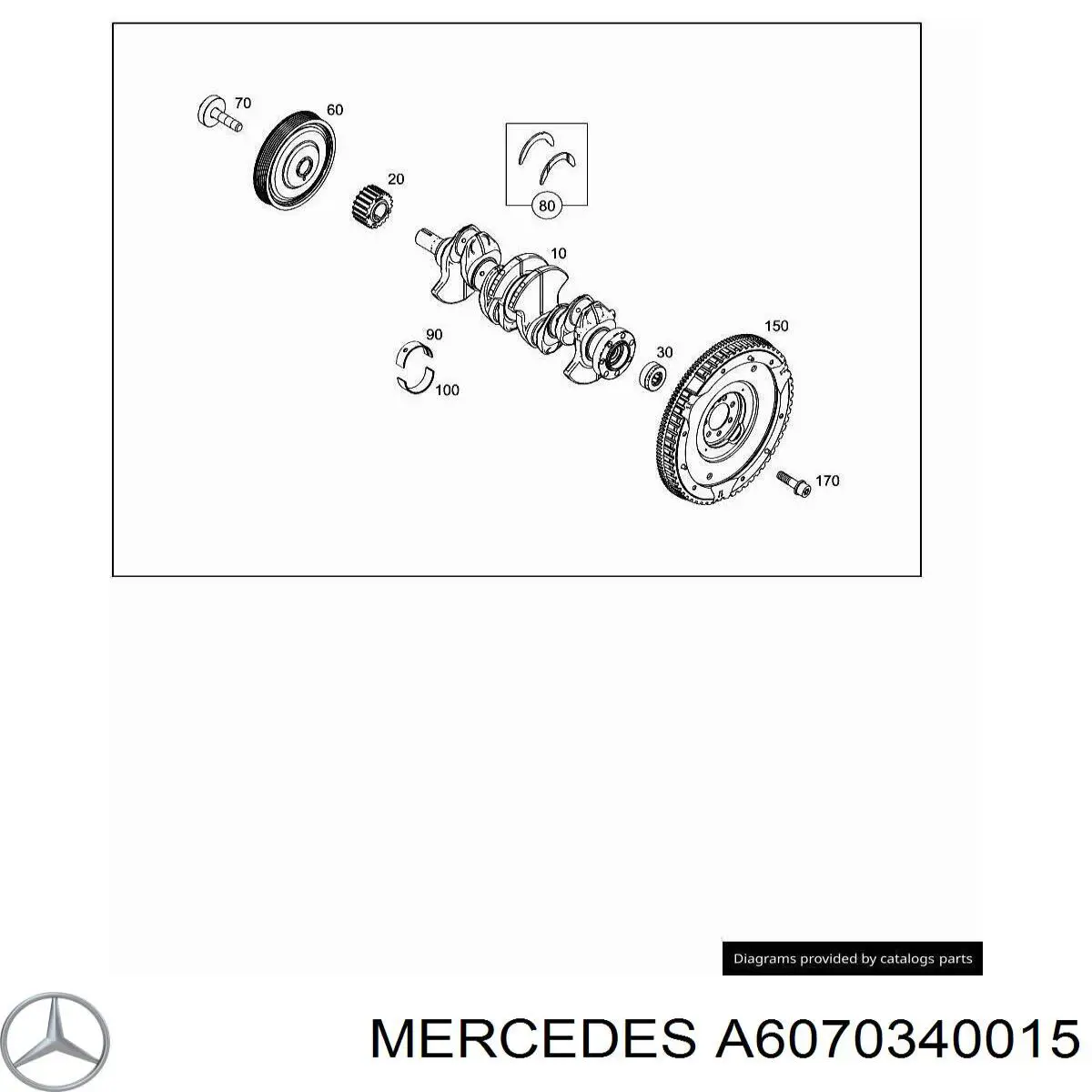 A6070340015 Mercedes 