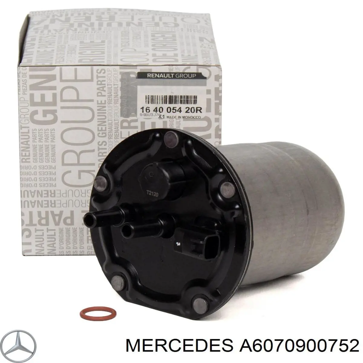 Filtro de combustible 164004327R Renault (RVI)