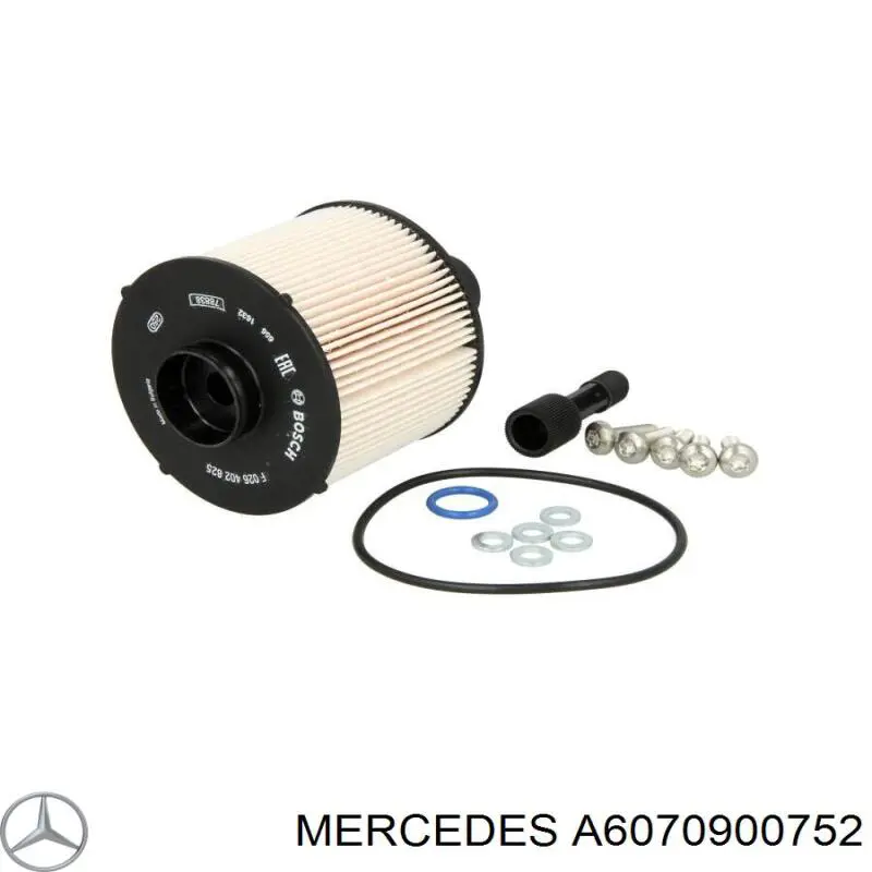 Filtro de combustible 164004327R Renault (RVI)