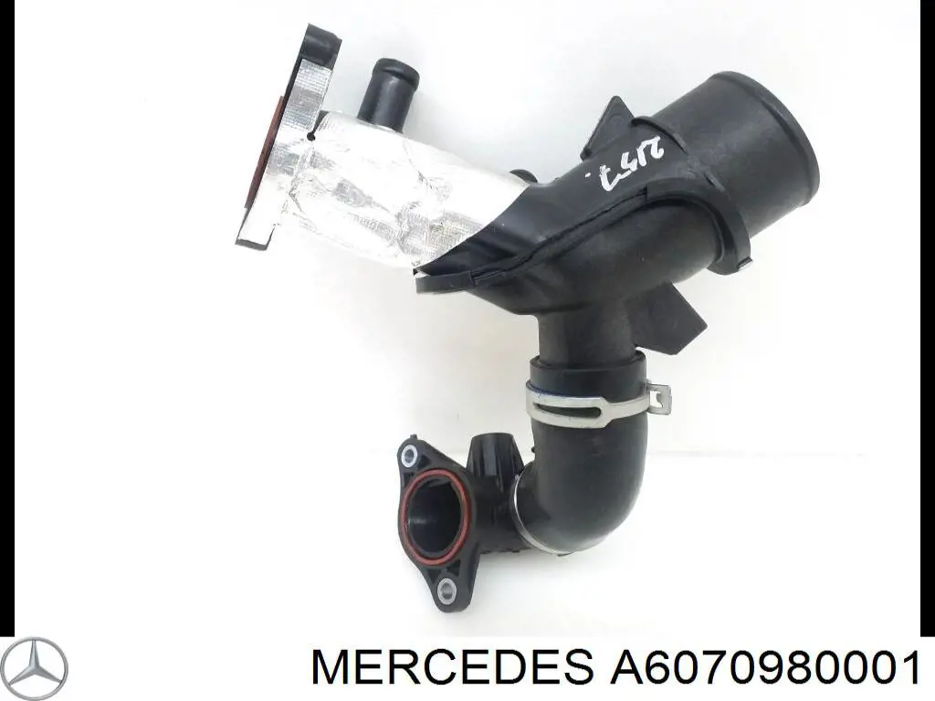 A6070980001 Mercedes tubo intercooler