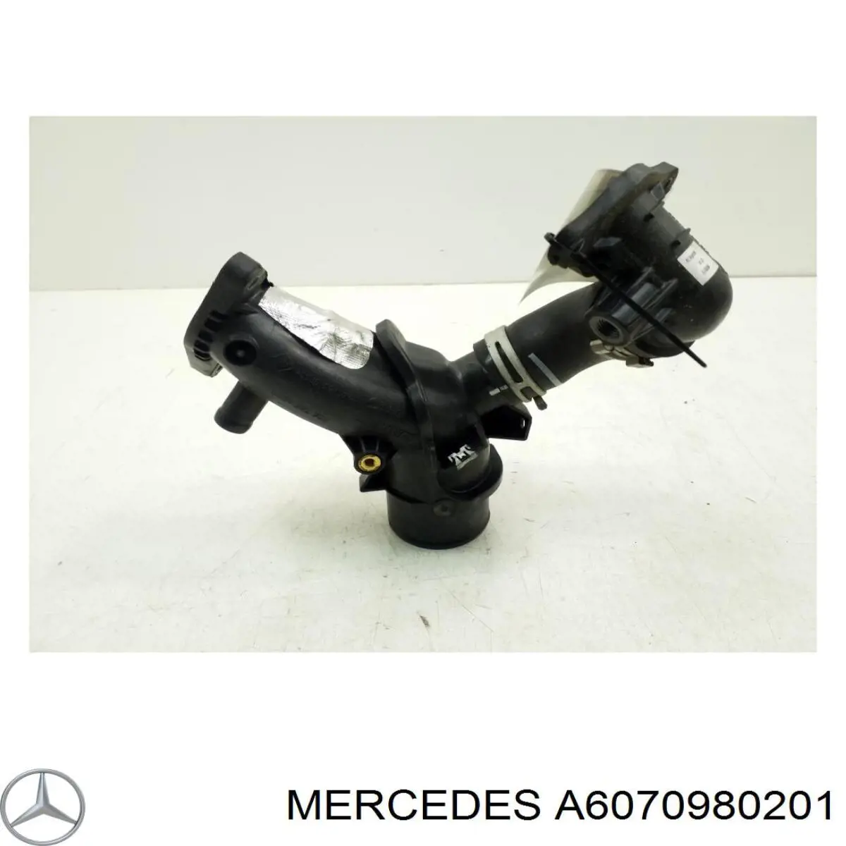 A6070980201 Mercedes tubo intercooler