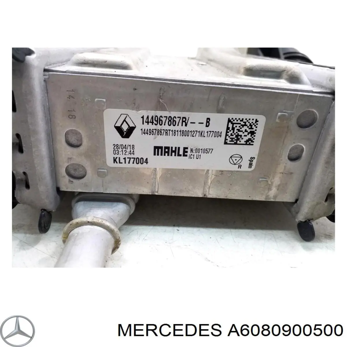 Radiador de aire de admisión para Mercedes A (W177)