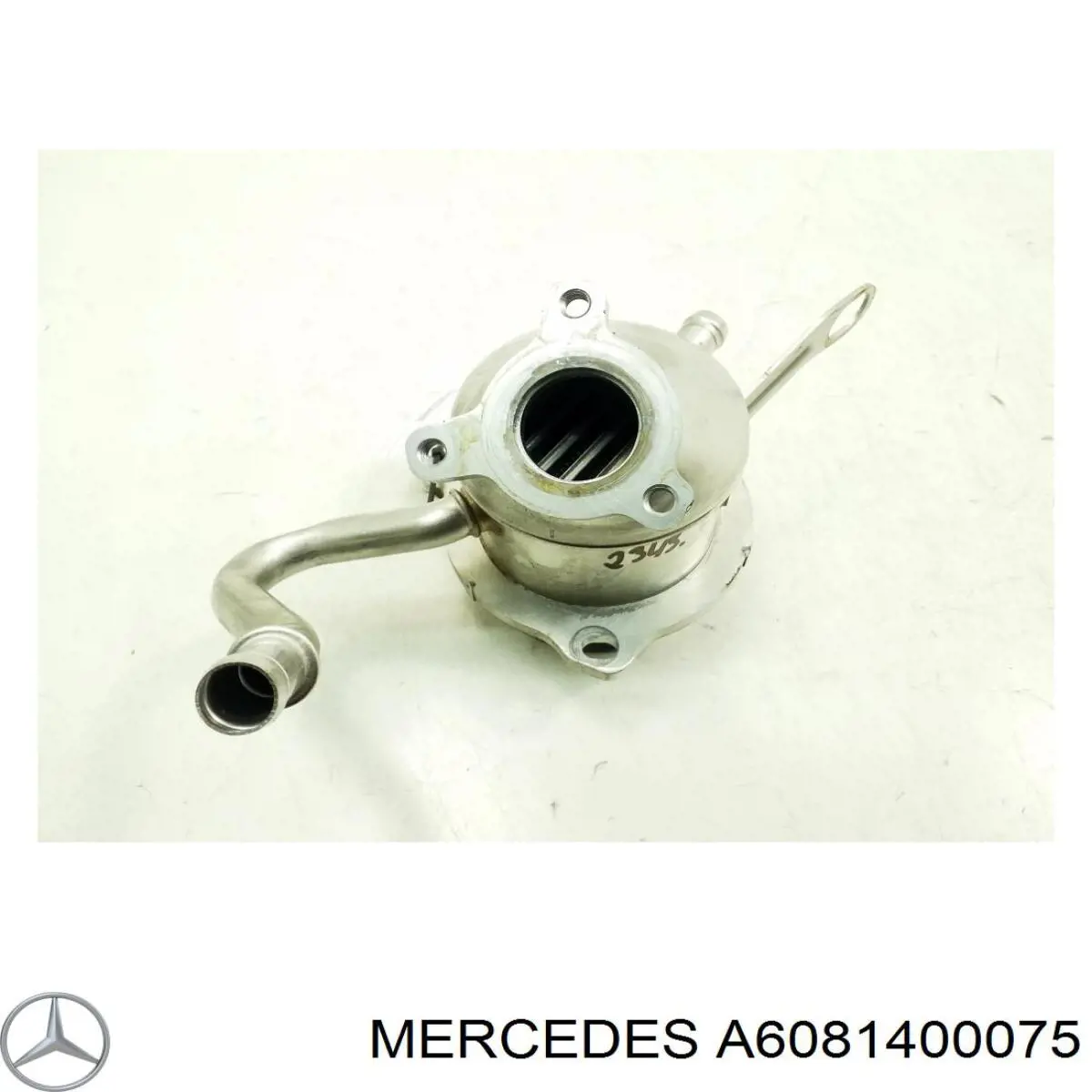 A6081400075 Mercedes enfriador egr de recirculación de gases de escape