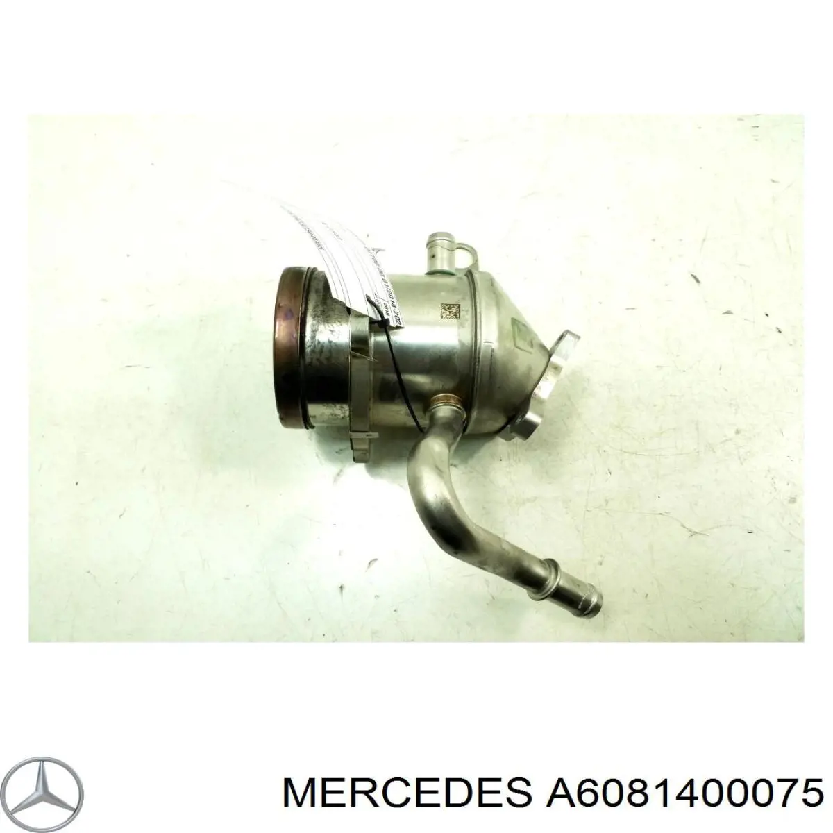 Enfriador de recirculación de gases de escape EGR A6081400075 Mercedes