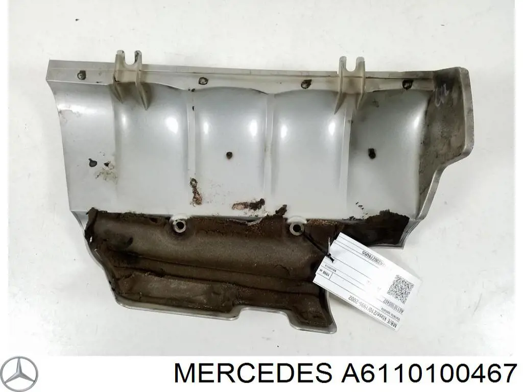 A6110100467 Mercedes Tapa del motor decorativa
