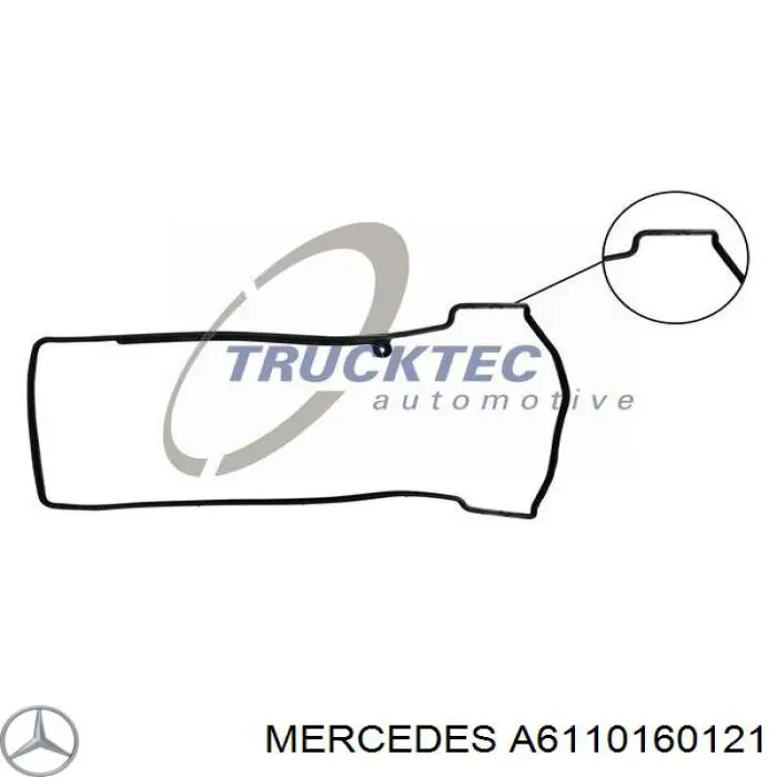 A6110160121 Mercedes junta tapa de balancines