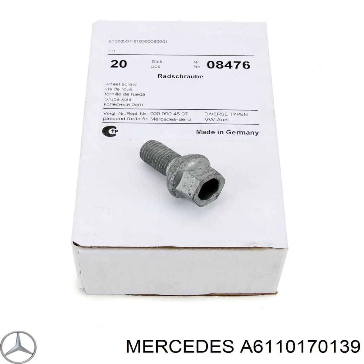 Soporte del inyector Mercedes A6110170139 precio, desde 10,62 EUR