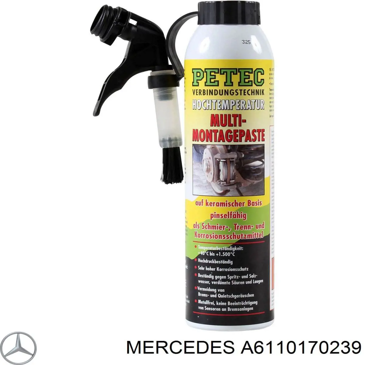 A6110170239 Mercedes Soporte del inyector
