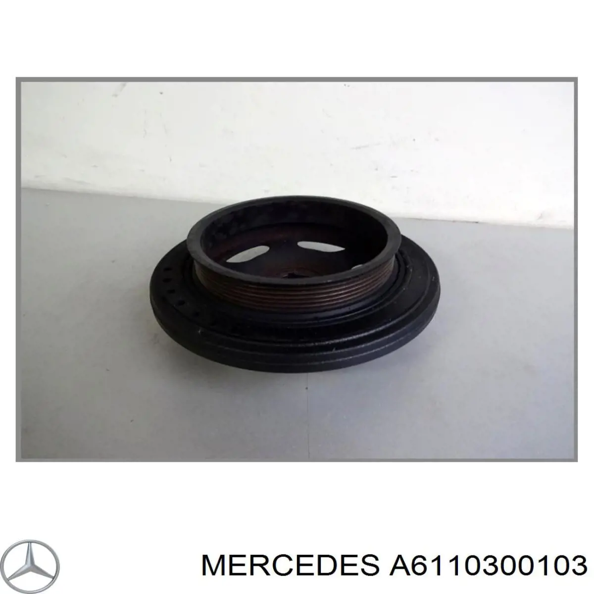 Polea de cigüeñal A6110300103 Mercedes