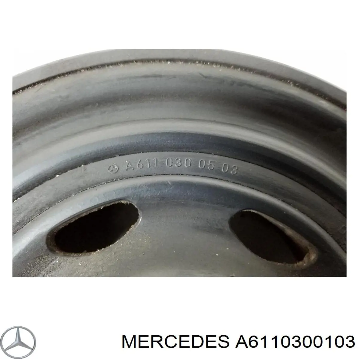 Comprar A6110300103 Mercedes La polea del cigüeñal