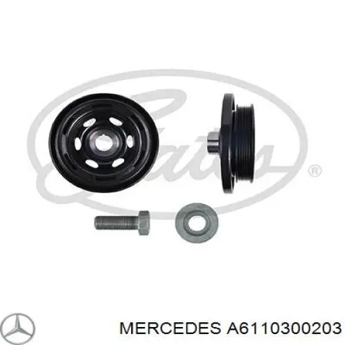 Comprar A6110300203 Mercedes La polea del cigüeñal
