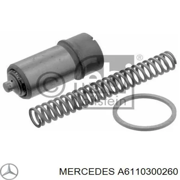 A6110300260 Mercedes juego de cojinetes de biela, cota de reparación +0,50 mm