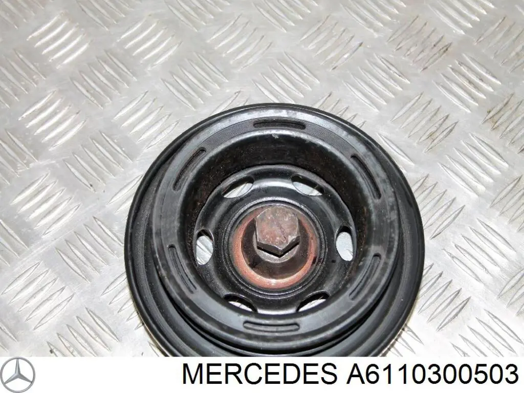 A6110300503 Mercedes polea de cigüeñal