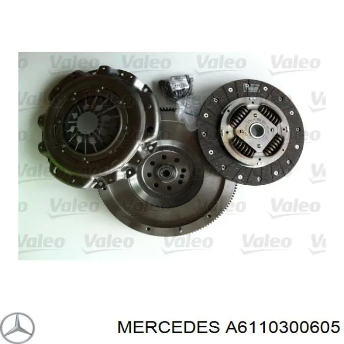 A6110300605 Mercedes kit de embrague (3 partes)