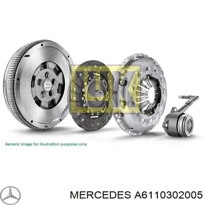 A6110302005 Mercedes volante motor