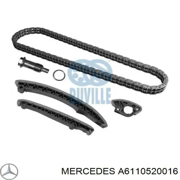 Guía del tensor de la cadena de distribución Mercedes A6110520016 precio, desde 16,88 EUR