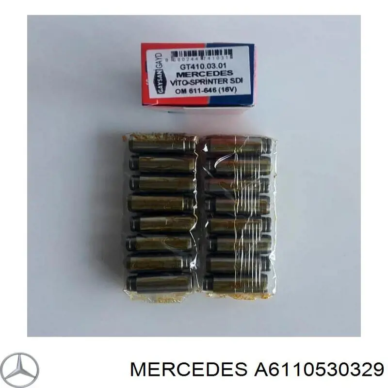 A6110530329 Mercedes guía de válvula