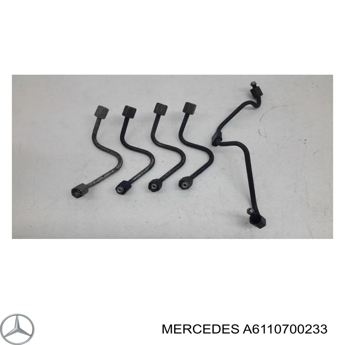 Tubería de combustible, sistema inyección, cilindro 1 Mercedes A6110700233 precio, desde 23,48 EUR