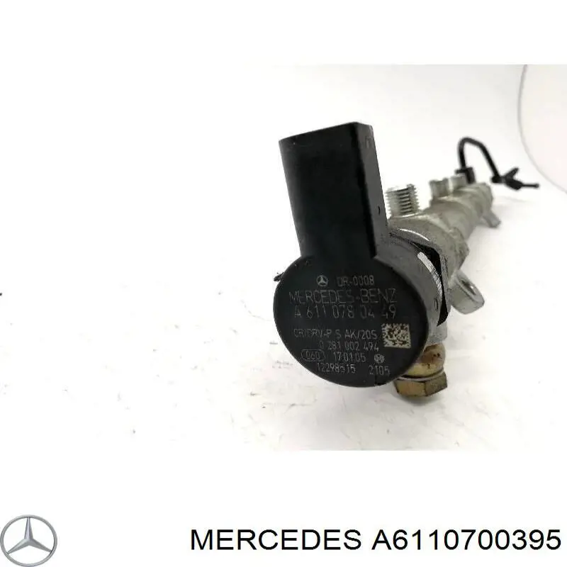 6460701595 Mercedes rampa de inyectores