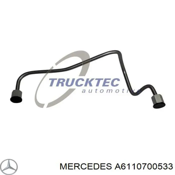 Comprar A6110700533 Mercedes Tubo de combustible de la bomba de alta presión al riel de combustible