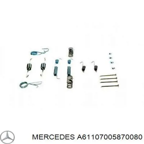 A61107005870080 Mercedes inyector de combustible