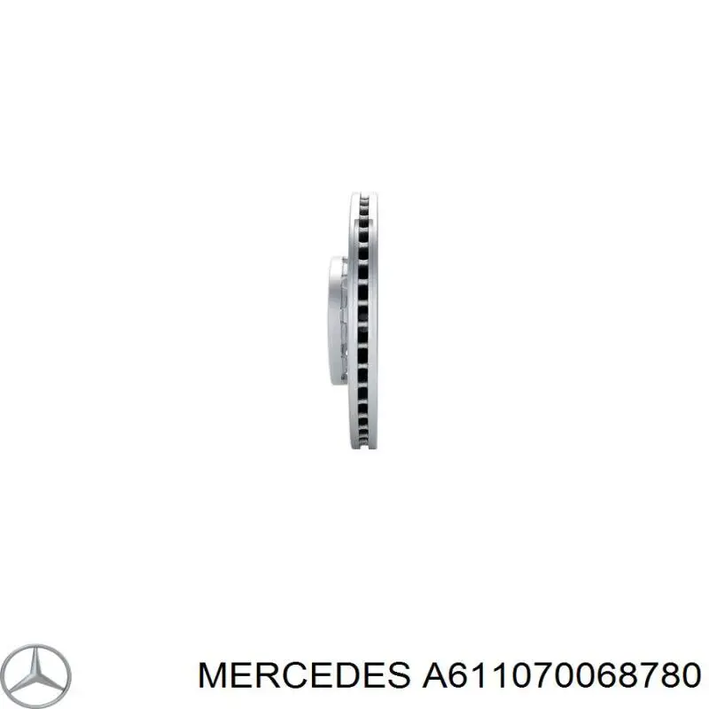 A611070068780 Mercedes inyector