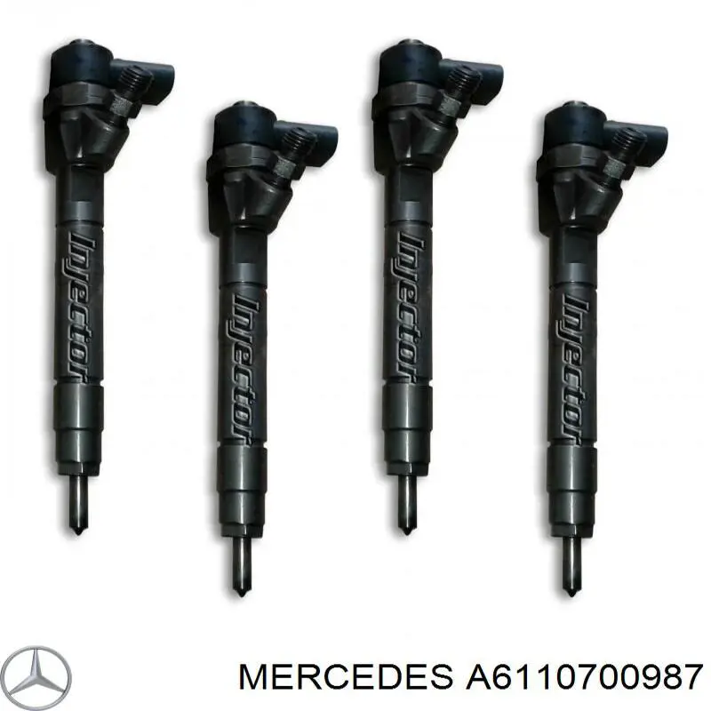 6110701787 Mercedes inyector