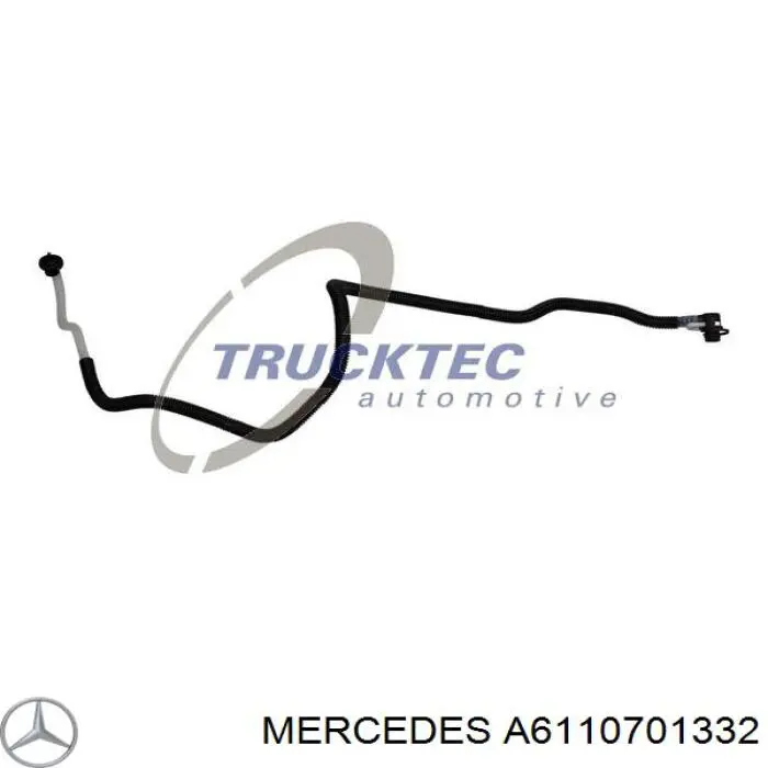 A6110701332 Mercedes tubo desde bomba combustible hasta el riel de combustible