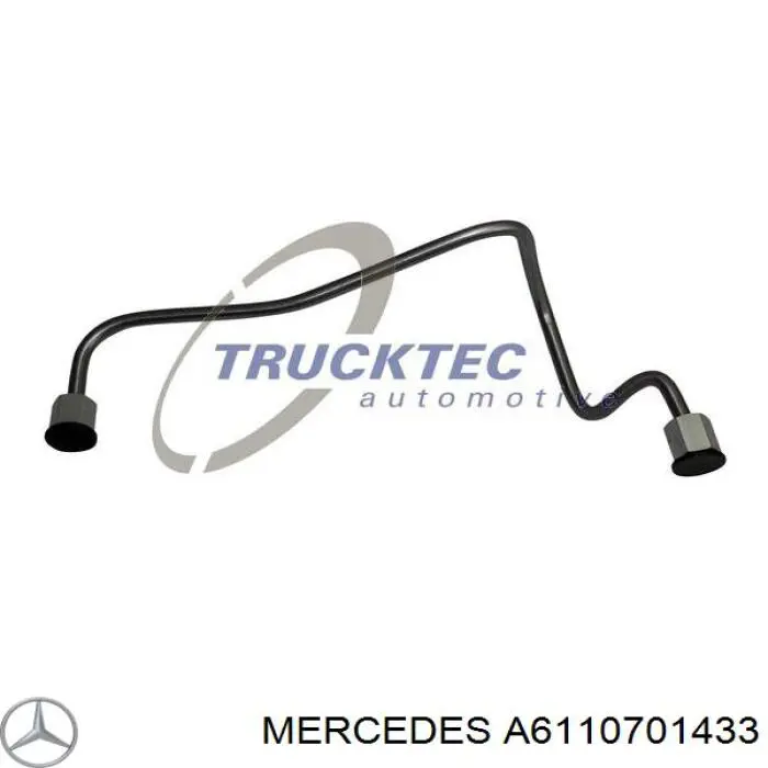 Tubo de combustible de la bomba de alta presión al riel de combustible Mercedes A6110701433 precio, desde 37,46 EUR