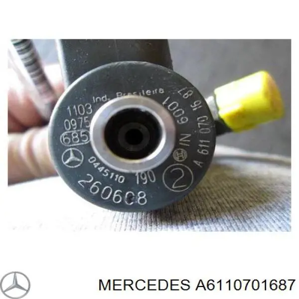 A6110701687 Mercedes inyector