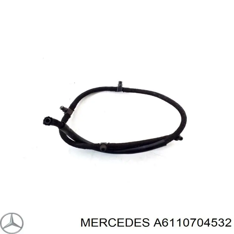Tubería de retorno de combustible de los inyectores Mercedes A6110704532 precio, desde 37,69 EUR